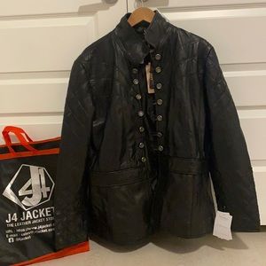 J4 Men’s leather jacket